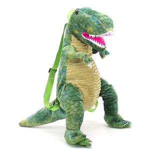 Borsa di peluche di dinosauro