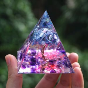 Orgonite Ametista e Lapislazzuli 5cm