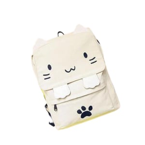 Gatto con zainetto