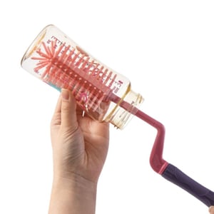 Spazzola per biberon in silicone