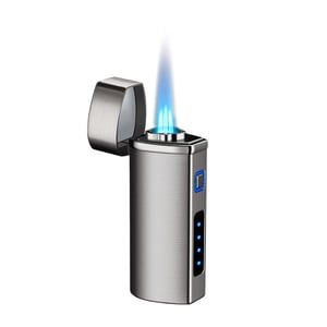 Accendino con fiamma blu