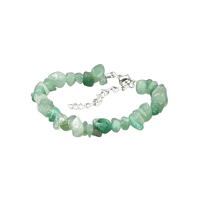 Bracciale barocco in avventurina verde