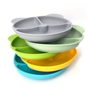 Piatto in silicone per bambini