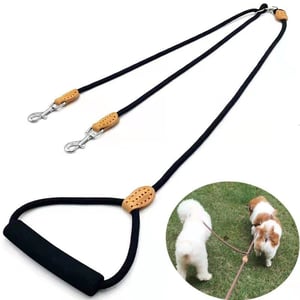 Guinzaglio per 2 cani