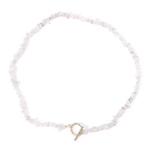 Collana di chips di pietra di luna