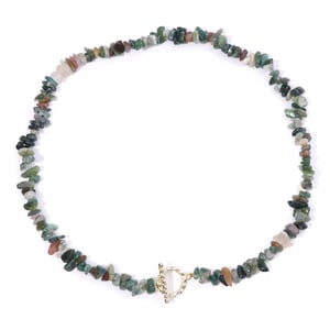 Collana di scaglie di agata indiana