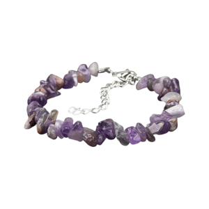 Chiusura del bracciale barocco in ametista