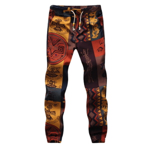 Pantaloni militari neri da uomo