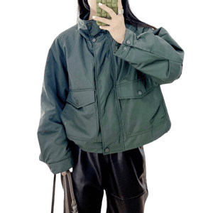 Giacca militare da donna con traliccio