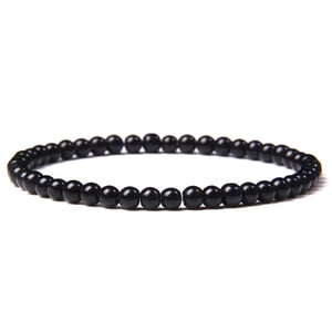 Bracciale in onice 4 mm