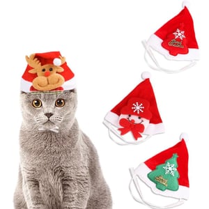 Cappello di Natale per gatto