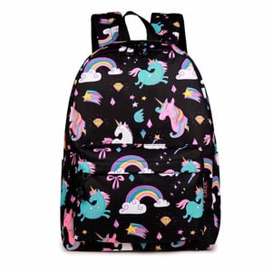 Zaino Unicorno nero