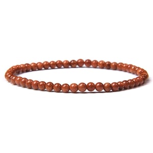Bracciale in pietra arenaria 4 mm