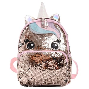 Borsa Unicorno con glitter oro