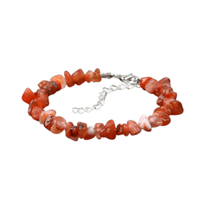 Bracciale barocco in agata rossa