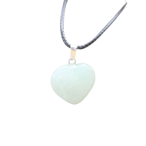 Collana con cuore in avventurina