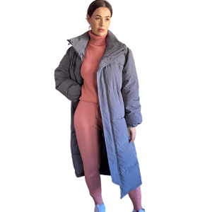 Giacca militare da donna mimetica grigia