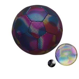 Il pallone da calcio luminoso