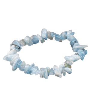Bracciale barocco in acquamarina