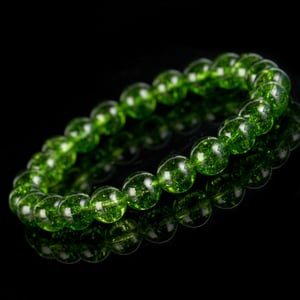 Bracciale di peridoto 6-8 mm