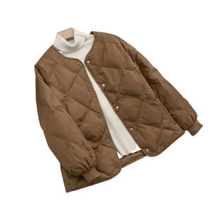 Giacca marrone da donna