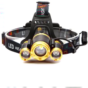 Lampada frontale a LED potente