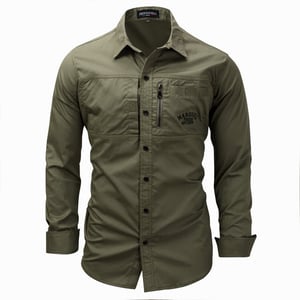 Camicie con giacca militare