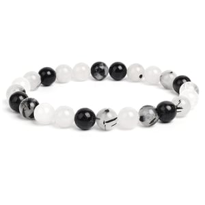 Bracciale in quarzo rutilico