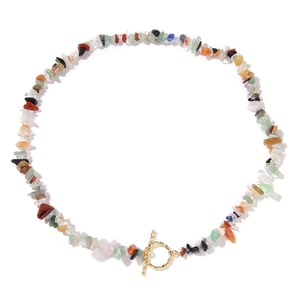 Collana con chip di colore misto