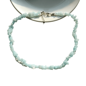 Collana di acquamarina