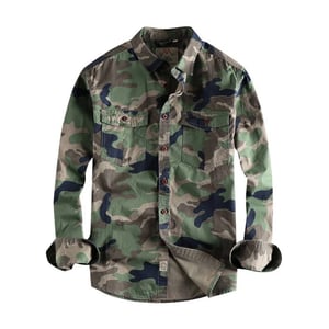 Camicia militare mimetica