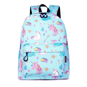 Zaino Unicorno Blu