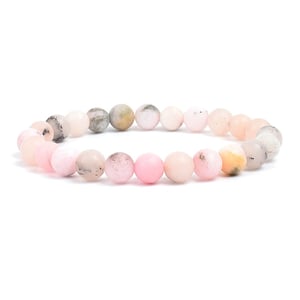 Bracciale in opale rosa
