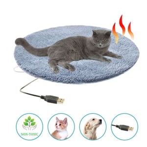 Riscaldamento del gatto sotto forma di un cuscino