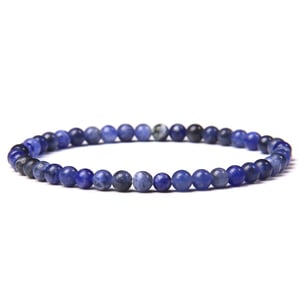 Bracciale di Sodalite 4 mm