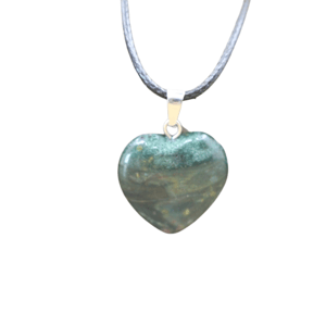 Collana con cuore in agata