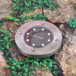 Lampada da giardino : LED : Lampada solare