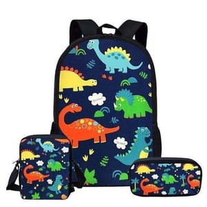 Borse per dinosauri multicolore