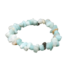 Bracciale barocco in amazzonite