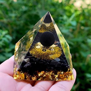 Orgonite di ossidiana 5cm