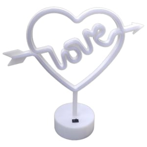 Lampada a LED a forma di cuore
