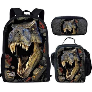 Borse per dinosauro tirannosauro arrabbiato