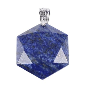 Collana di Lapislazzuli a forma di esagono.