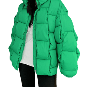 Giacca militare da donna mimetica verde