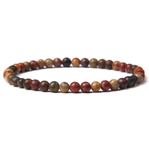 Bracciale di agata da 4 mm