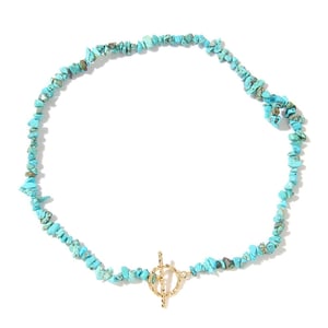 Collana con chip di howlite