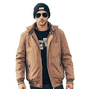 Giacca militare impermeabile da uomo