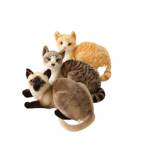 Peluche gatto realistico
