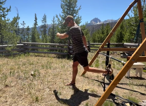 Elevated Rear Foot Split Squat (Bulgarian Split Squat)