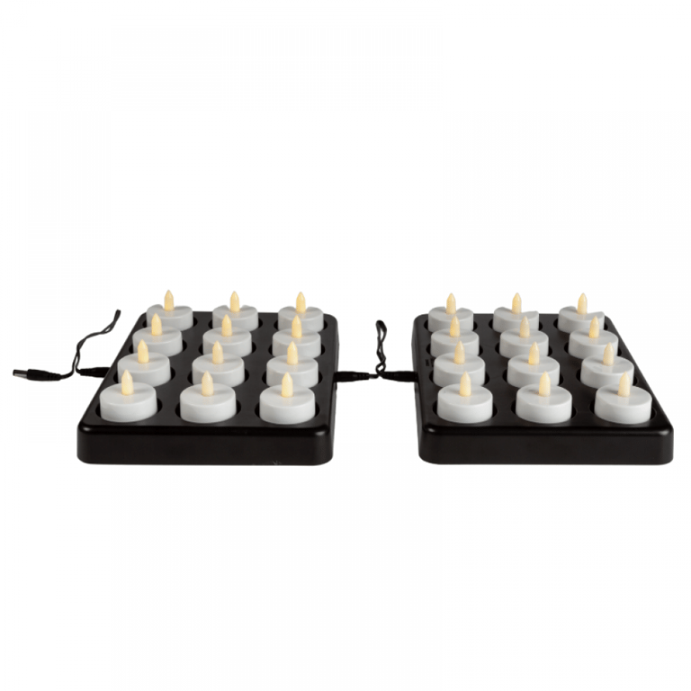 LLYSS | Laadstation voor 12 LED Theelichtjes